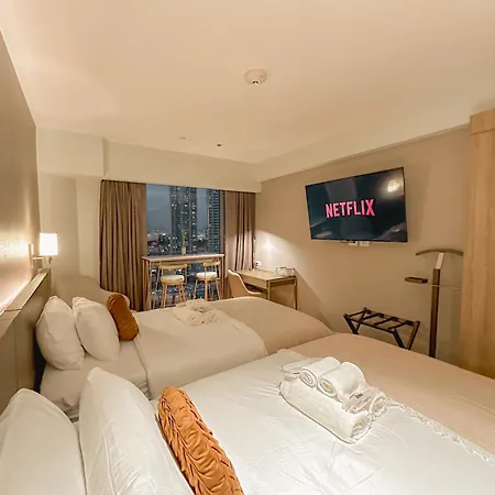 Rockwell View Twin Suite With Free Wifi Pool & Gym