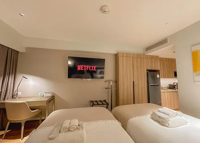 Rockwell View Twin With Free Wifi Pool & Gym